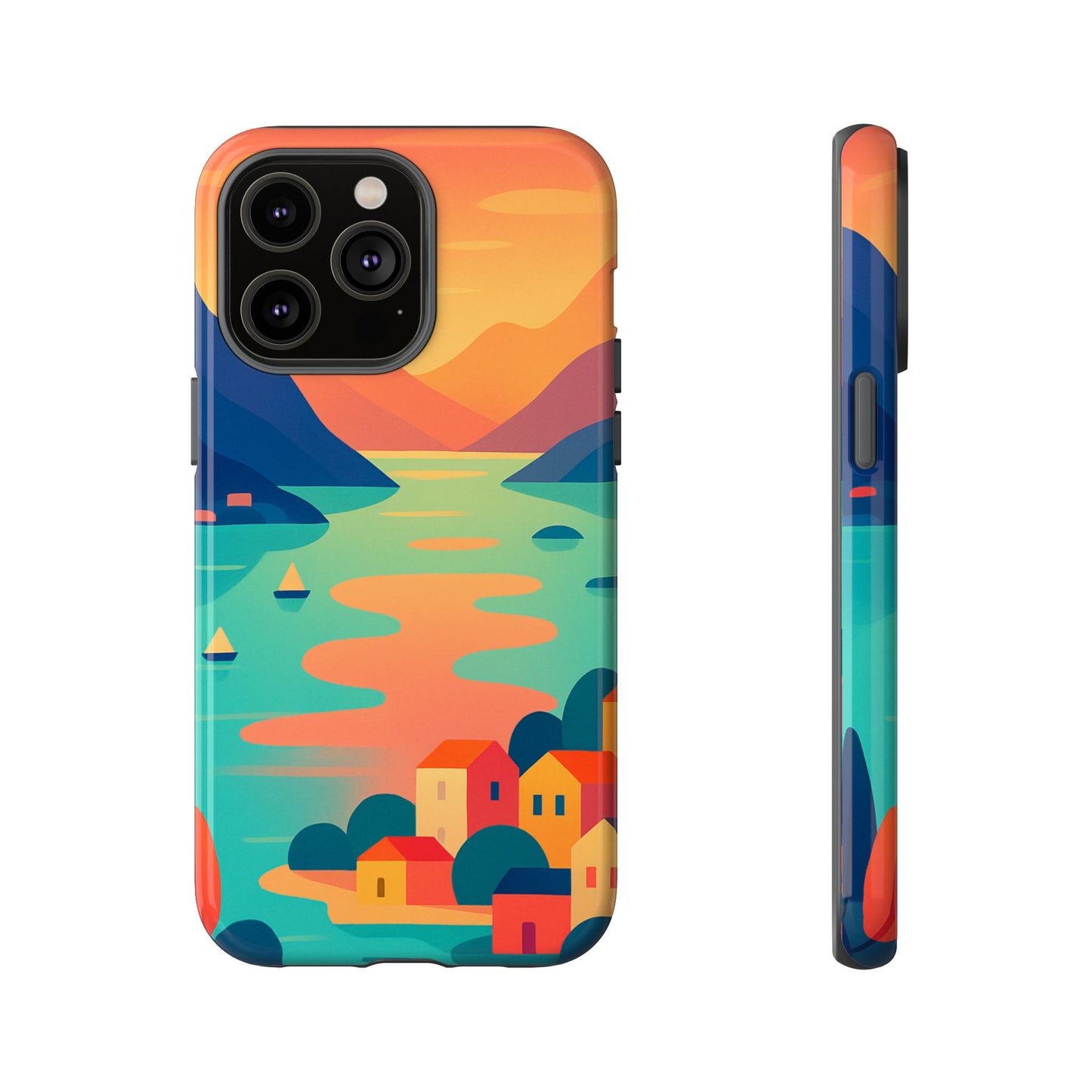 Tough Case iPhone - Lake Como