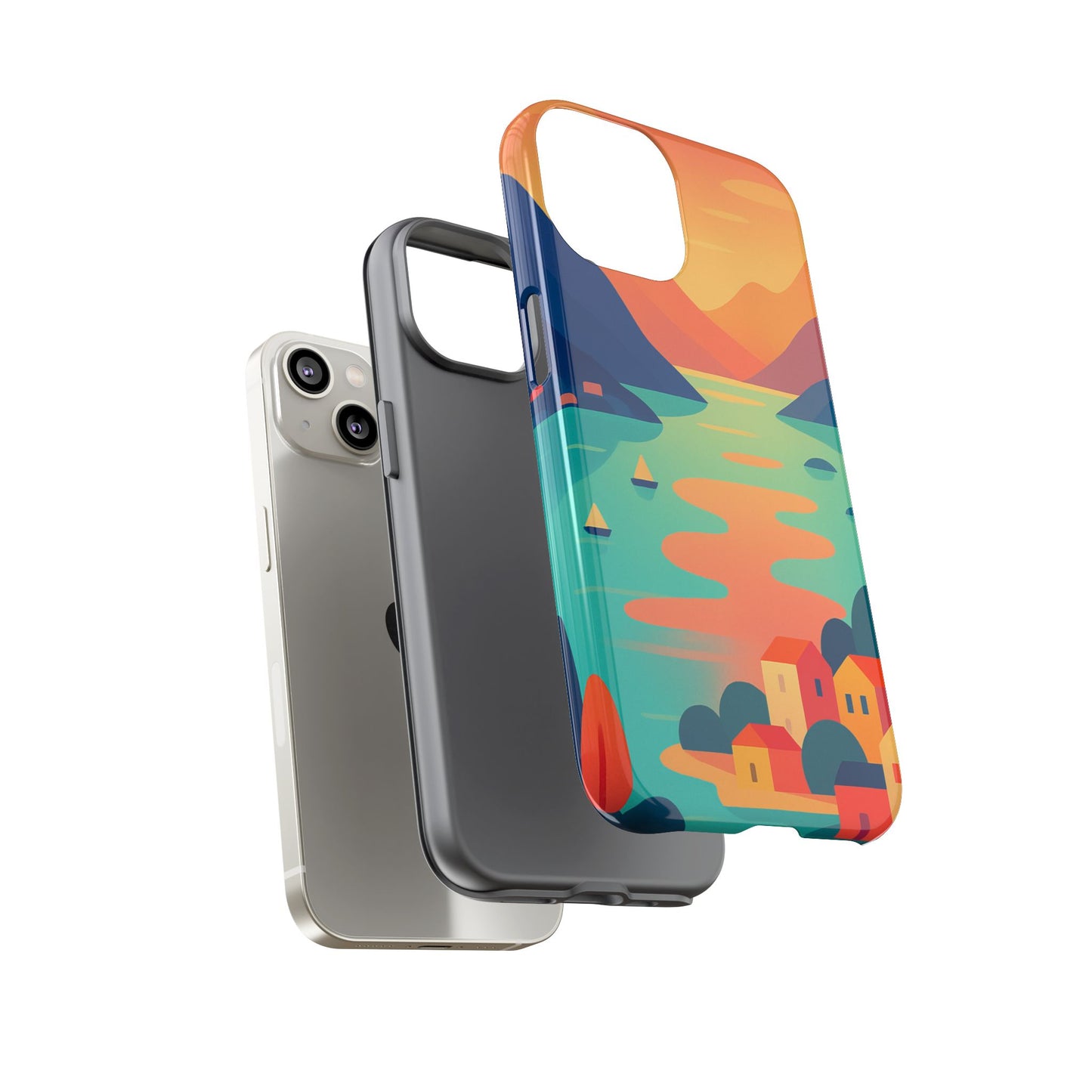 Tough Case iPhone - Lake Como