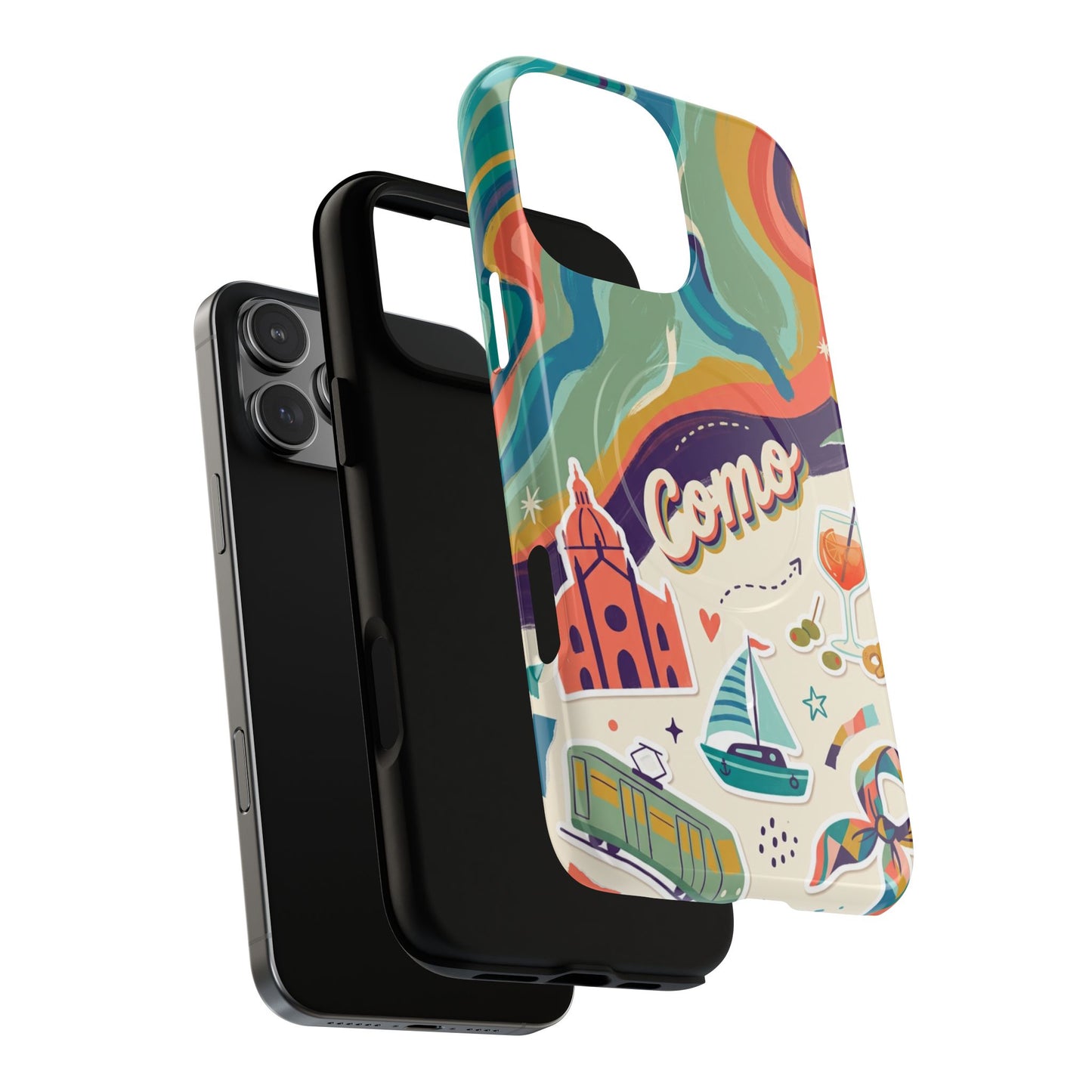 Tough Magnetic Case for iPhone - Como