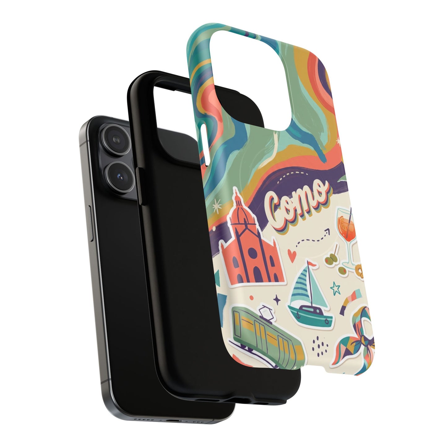 Tough Magnetic Case for iPhone - Como