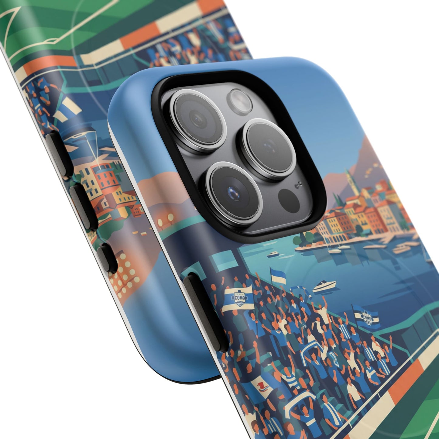 Tough Magnetic Case for iPhone - Como football
