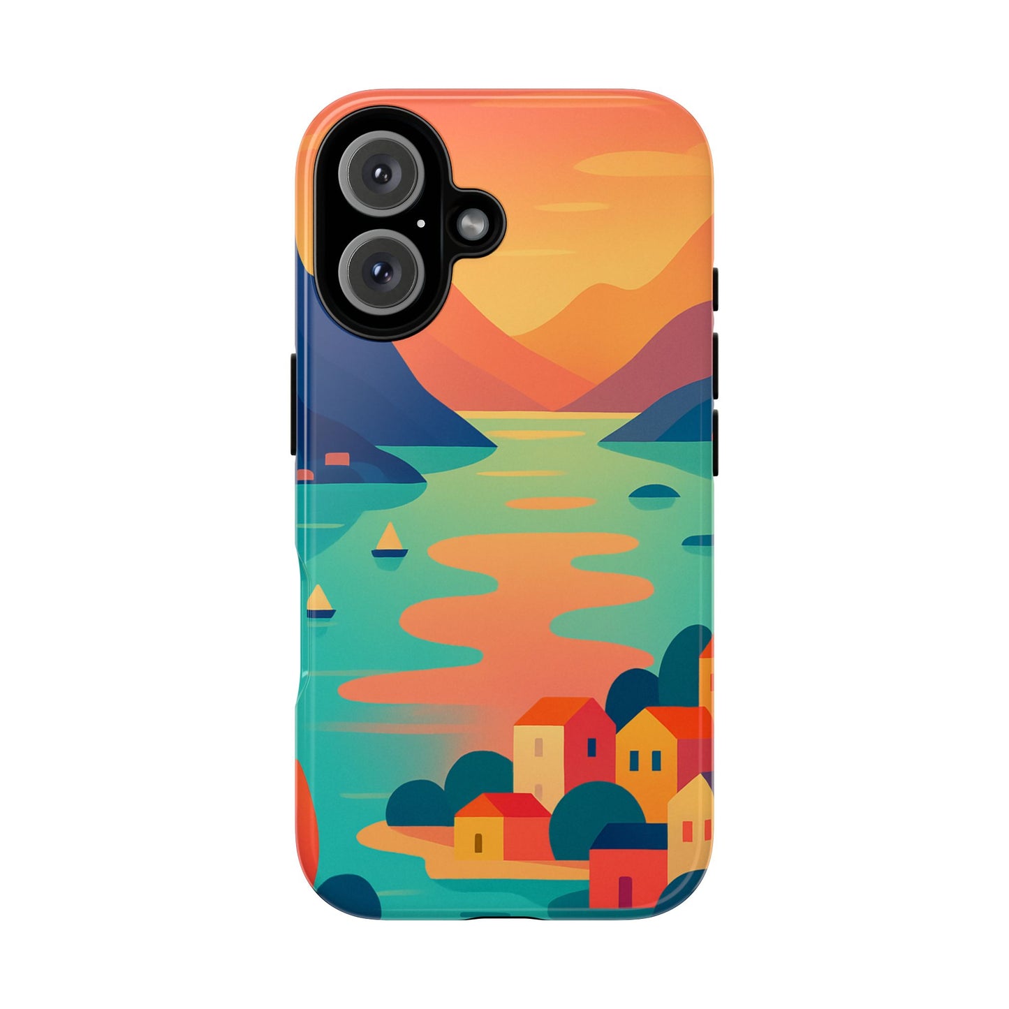 Tough Case iPhone - Lake Como