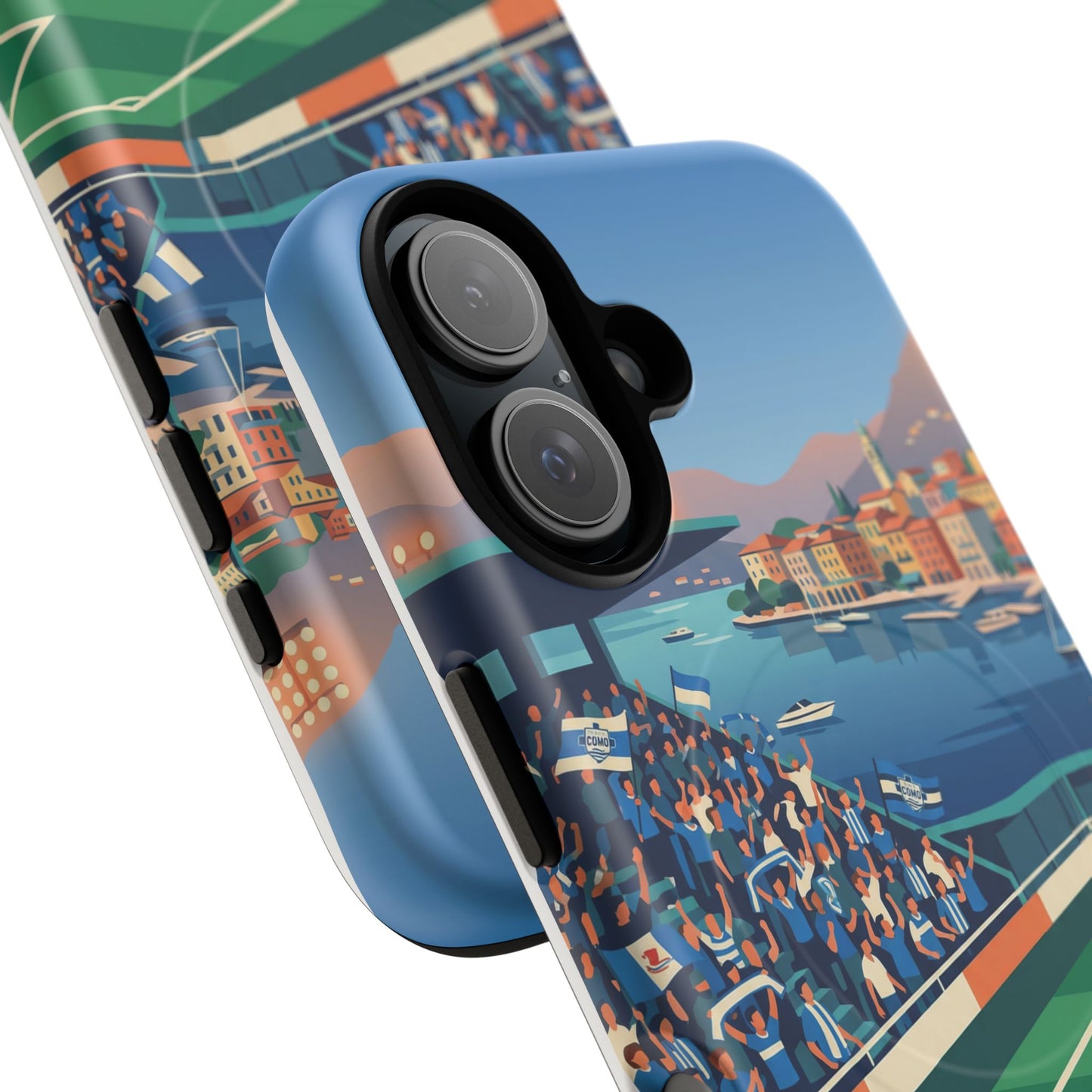 Tough Magnetic Case for iPhone - Como football