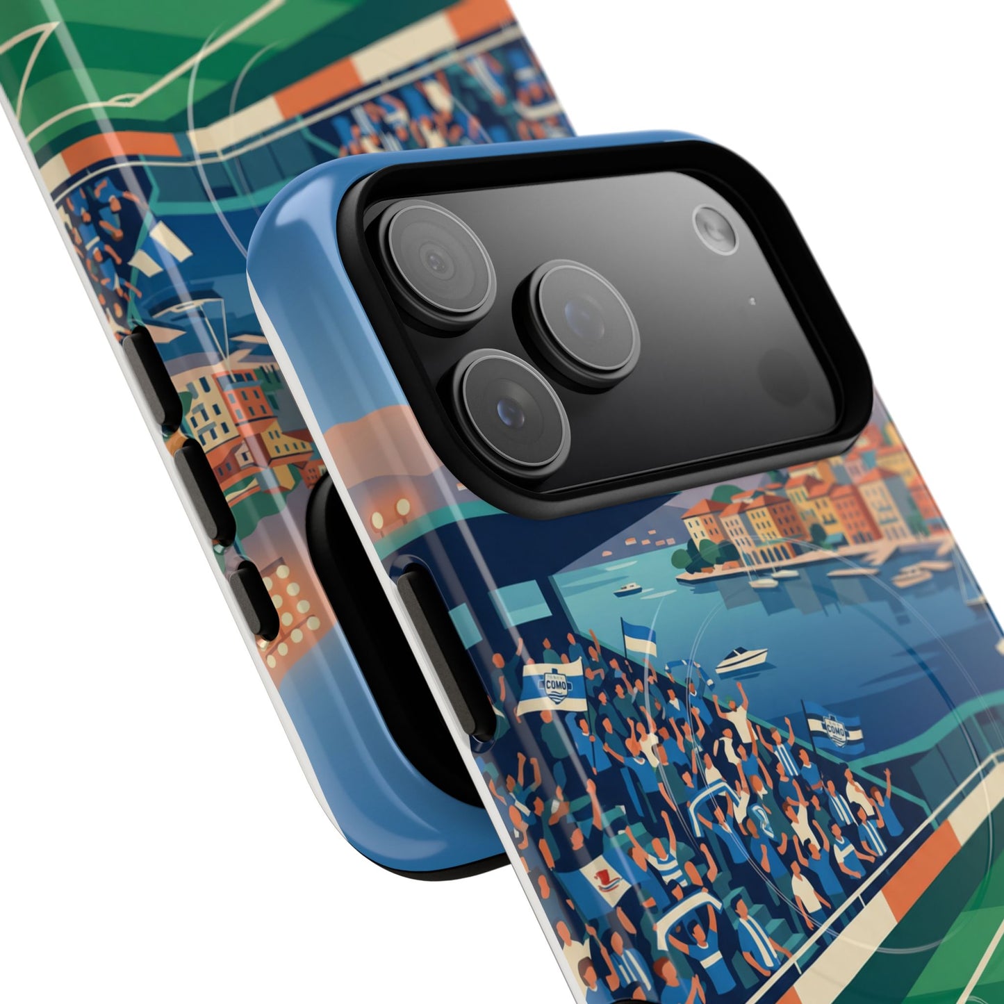 Tough Magnetic Case for iPhone - Como football