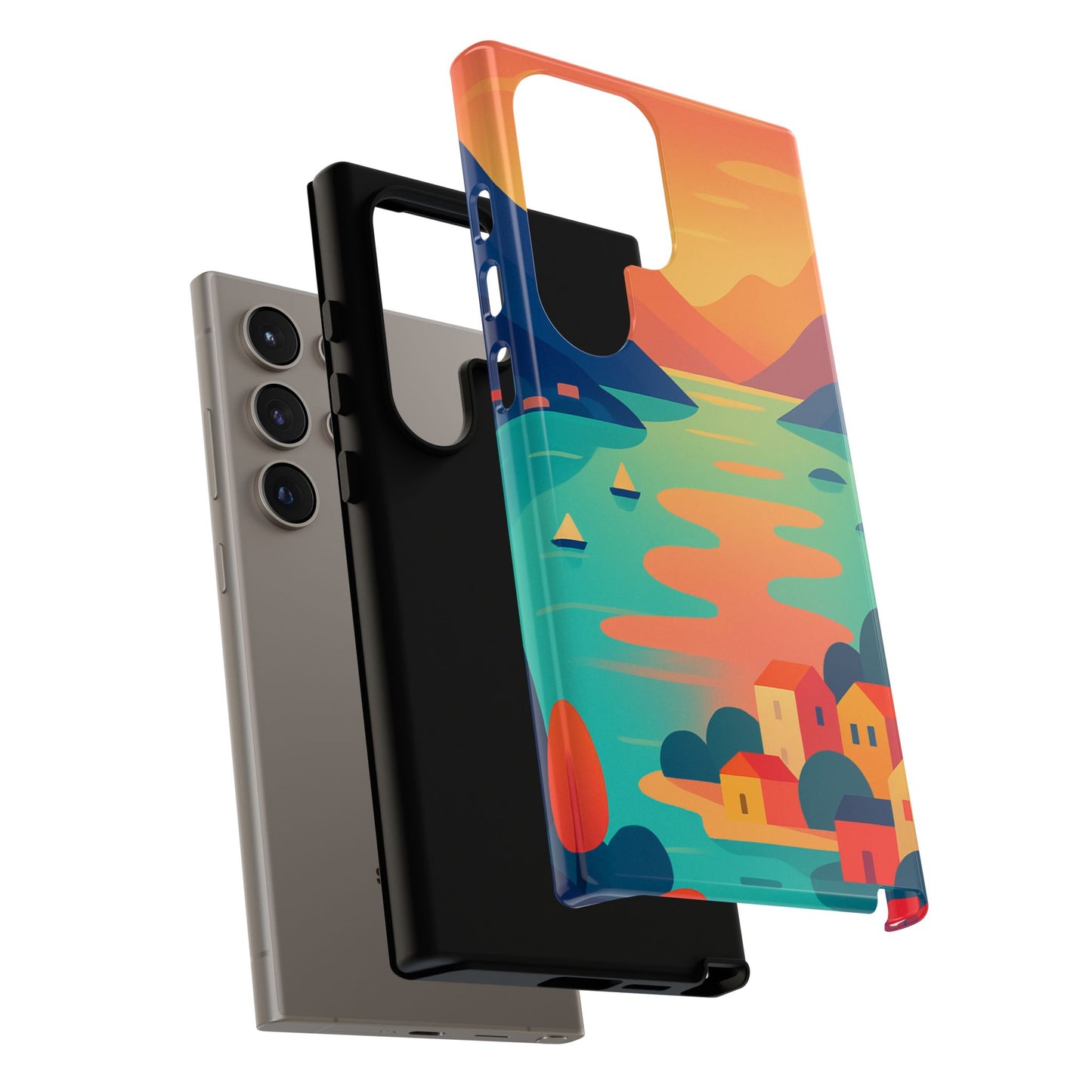 Tough Case Samsung Galaxy - Lake Como