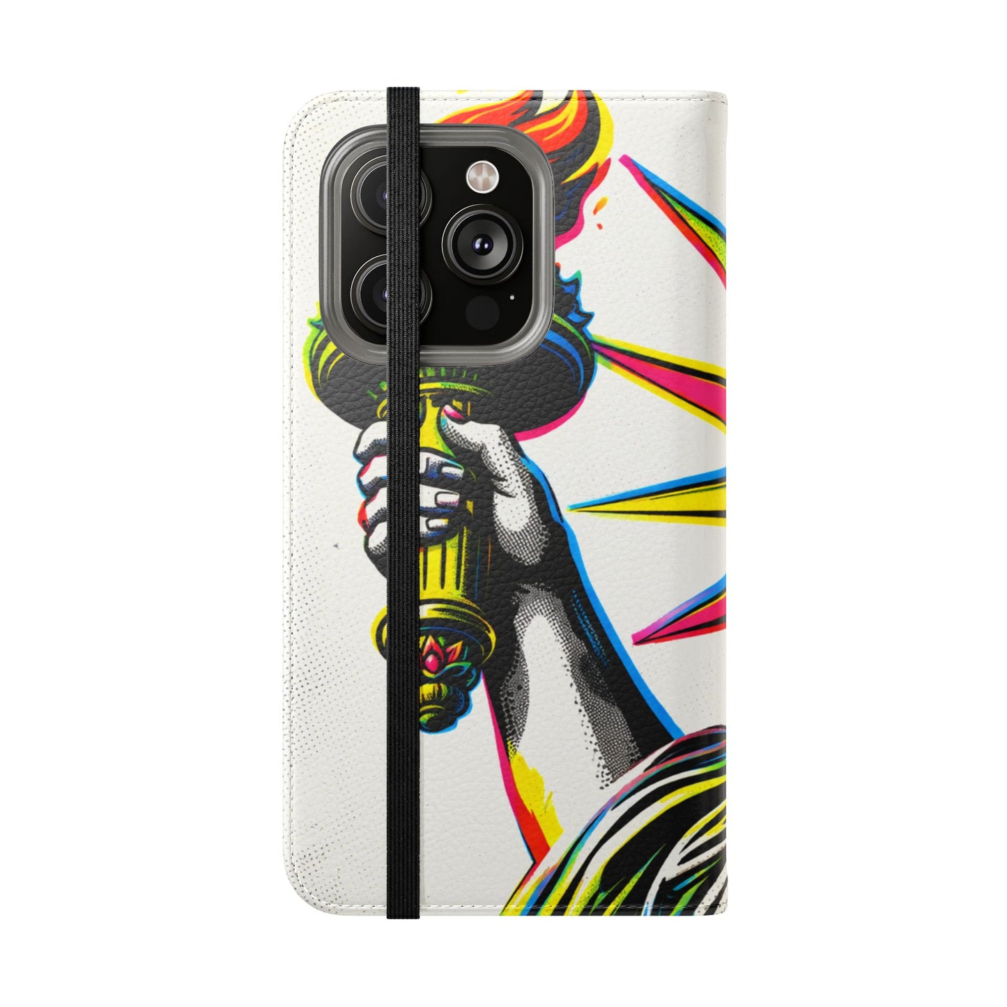 Flip Case - The Statue of Liberty, Pop Art