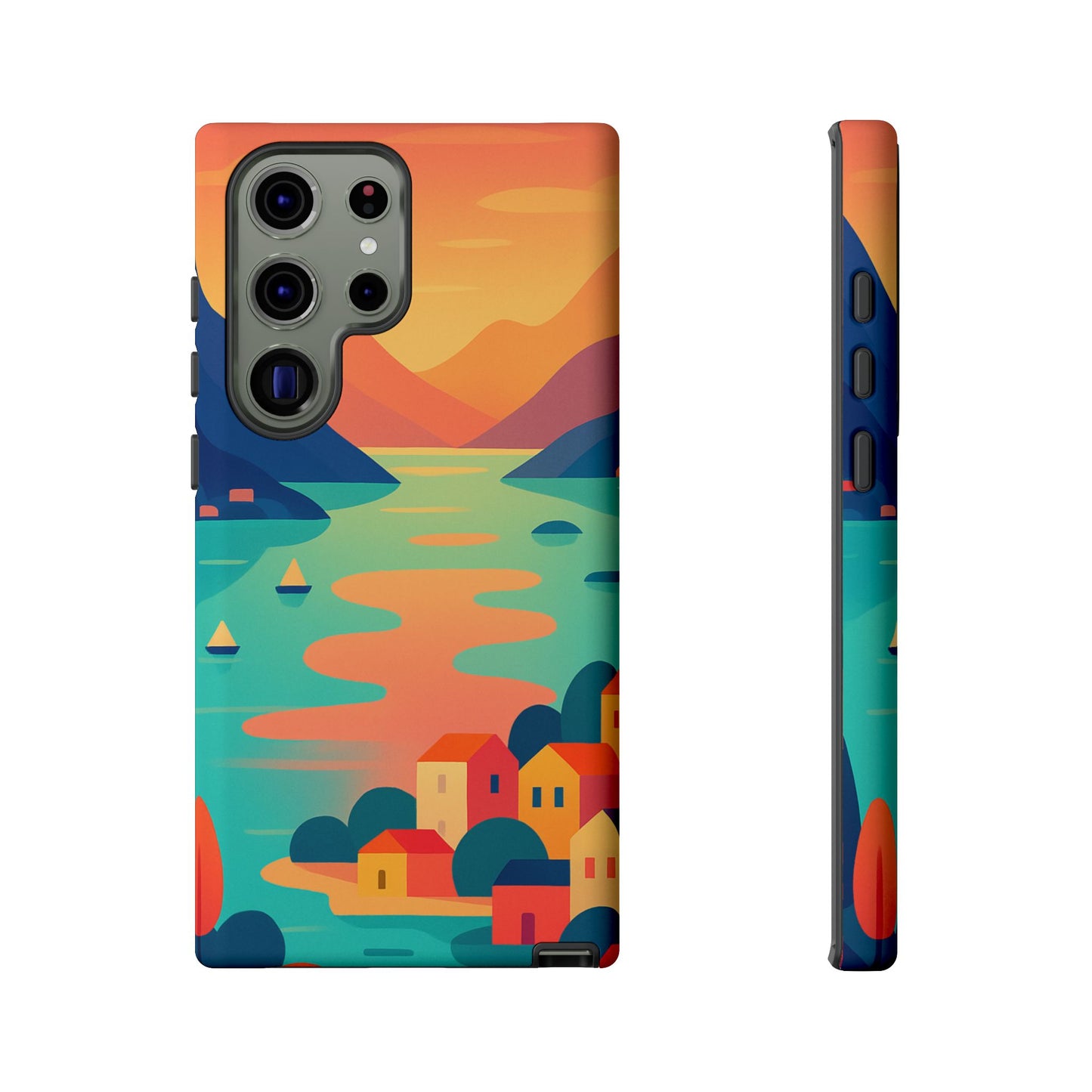 Tough Case Samsung Galaxy - Lake Como