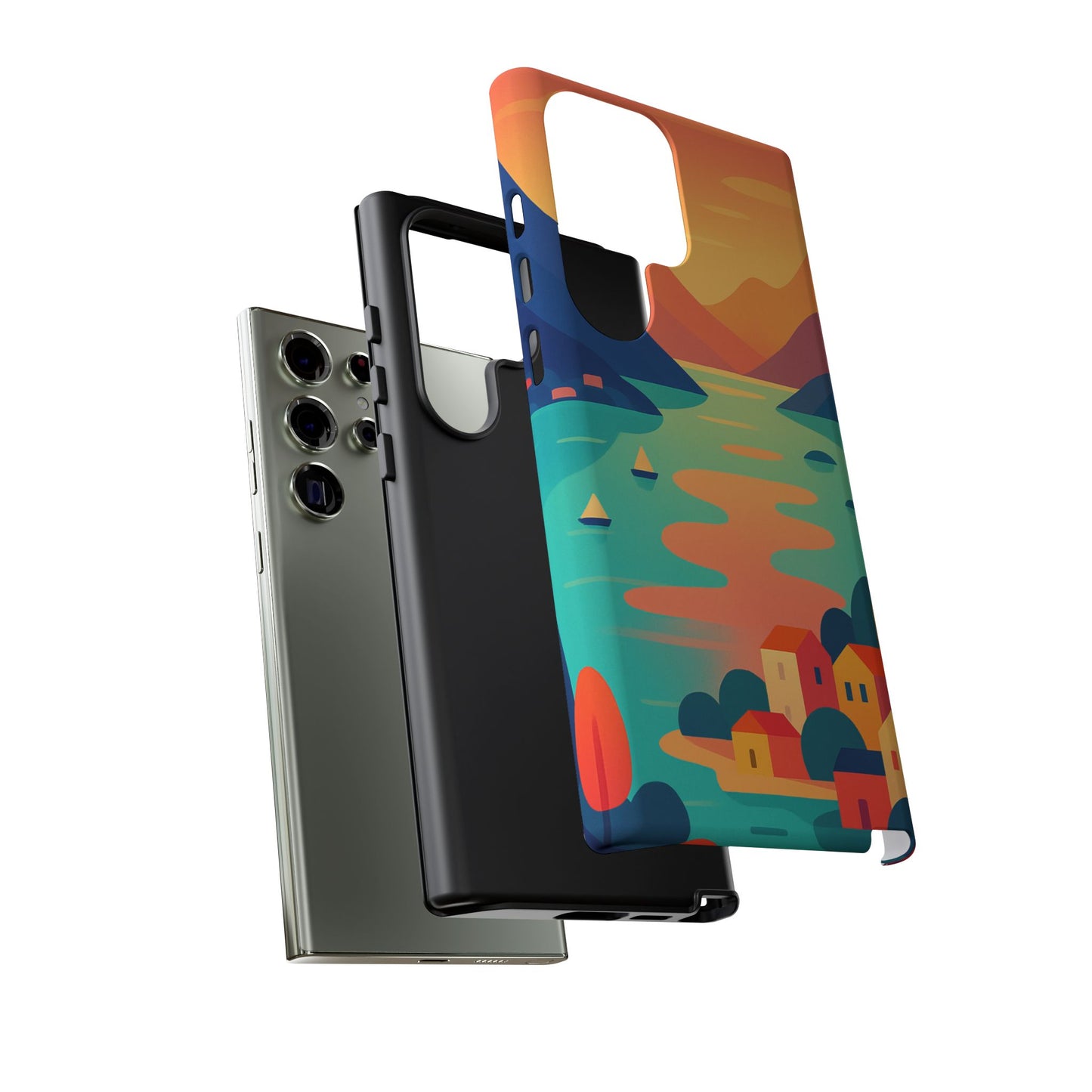 Tough Case Samsung Galaxy - Lake Como