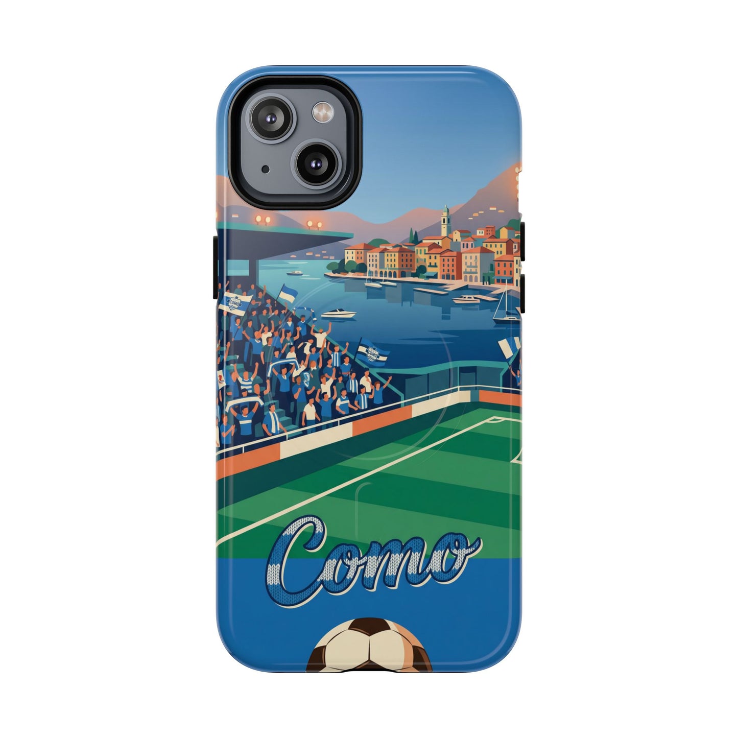 Tough Magnetic Case for iPhone - Como football