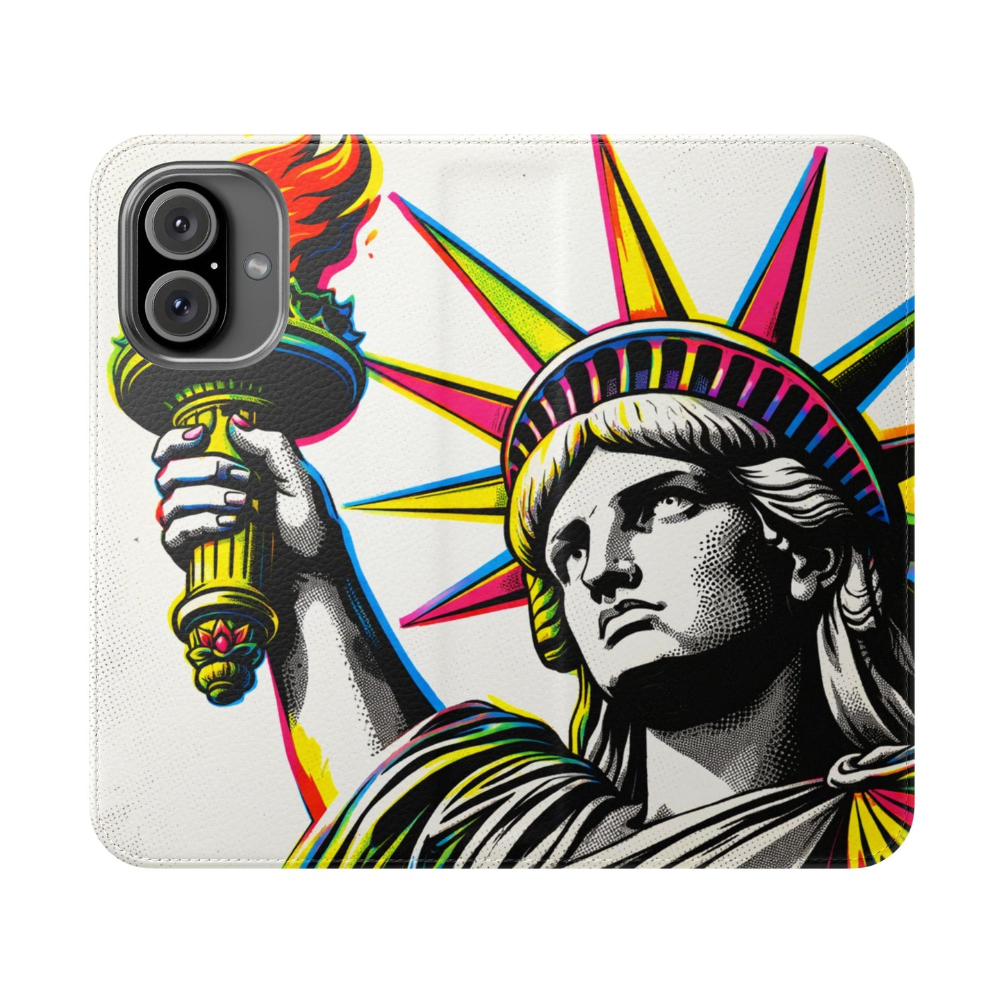 Flip Case - The Statue of Liberty, Pop Art