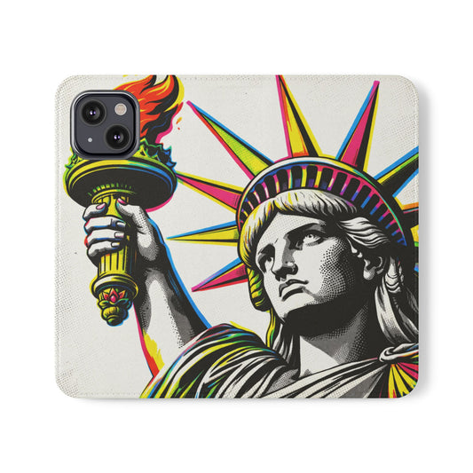 Flip Case - The Statue of Liberty, Pop Art