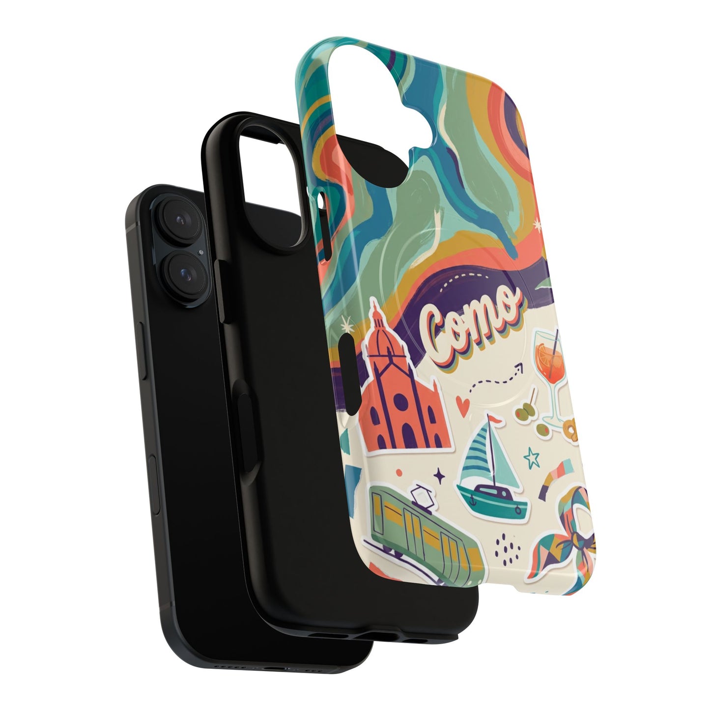 Tough Magnetic Case for iPhone - Como