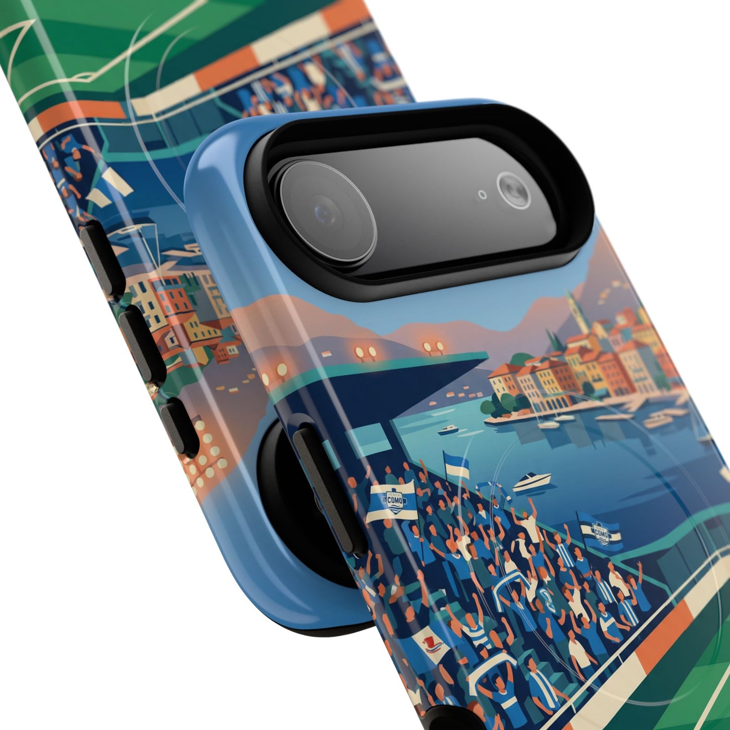 Tough Magnetic Case for iPhone - Como football