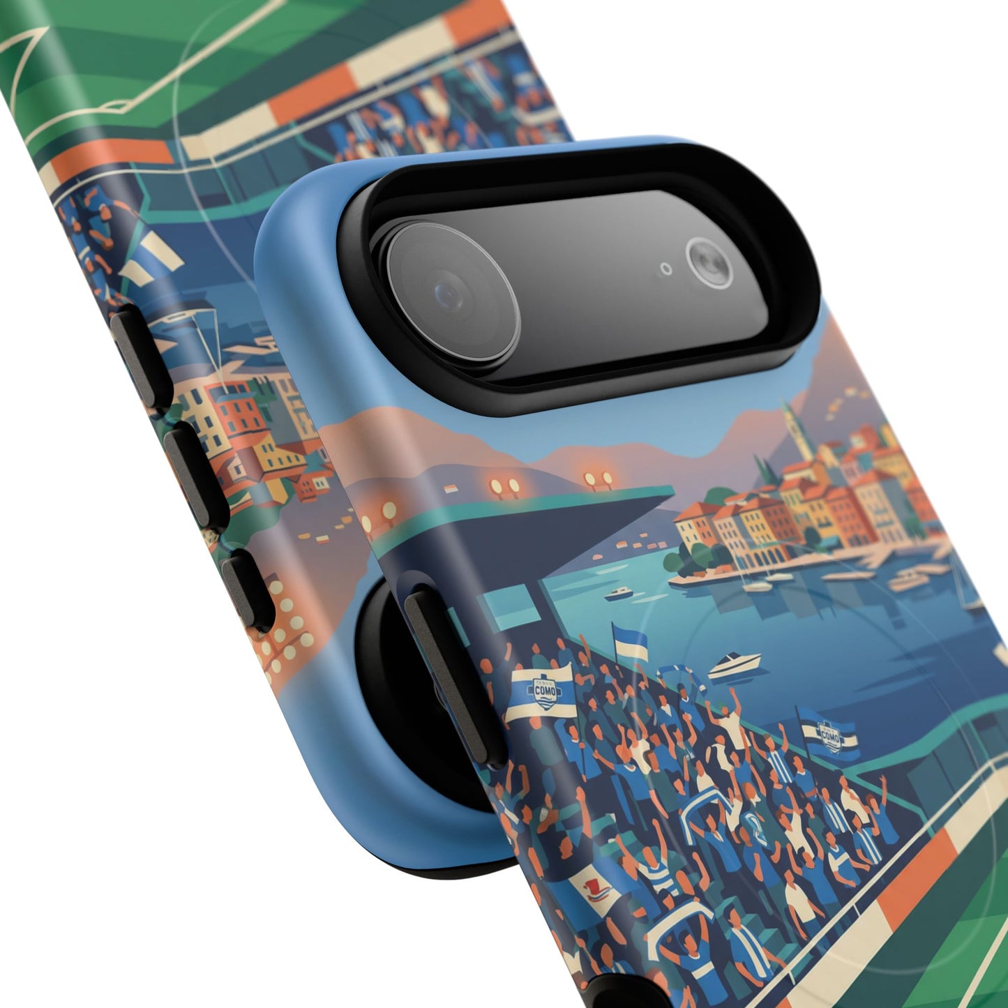 Tough Magnetic Case for iPhone - Como football