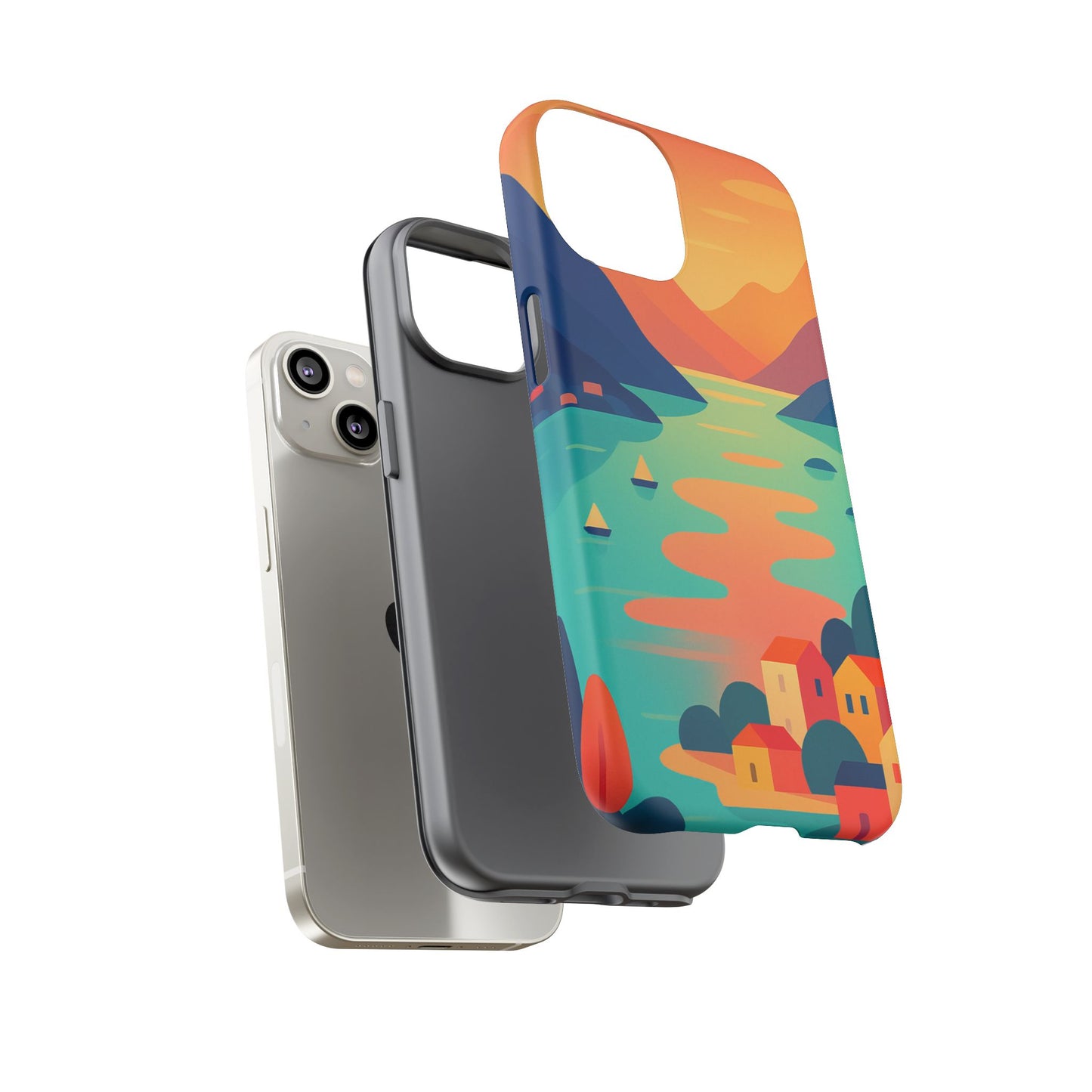 Tough Case iPhone - Lake Como