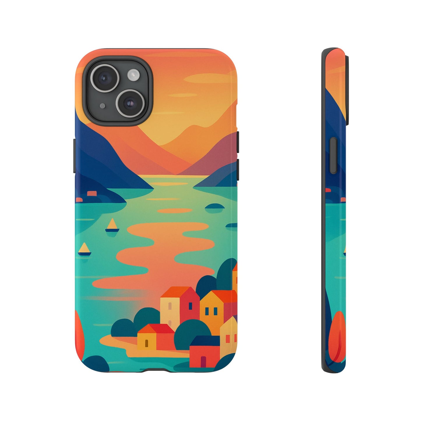 Tough Case iPhone - Lake Como