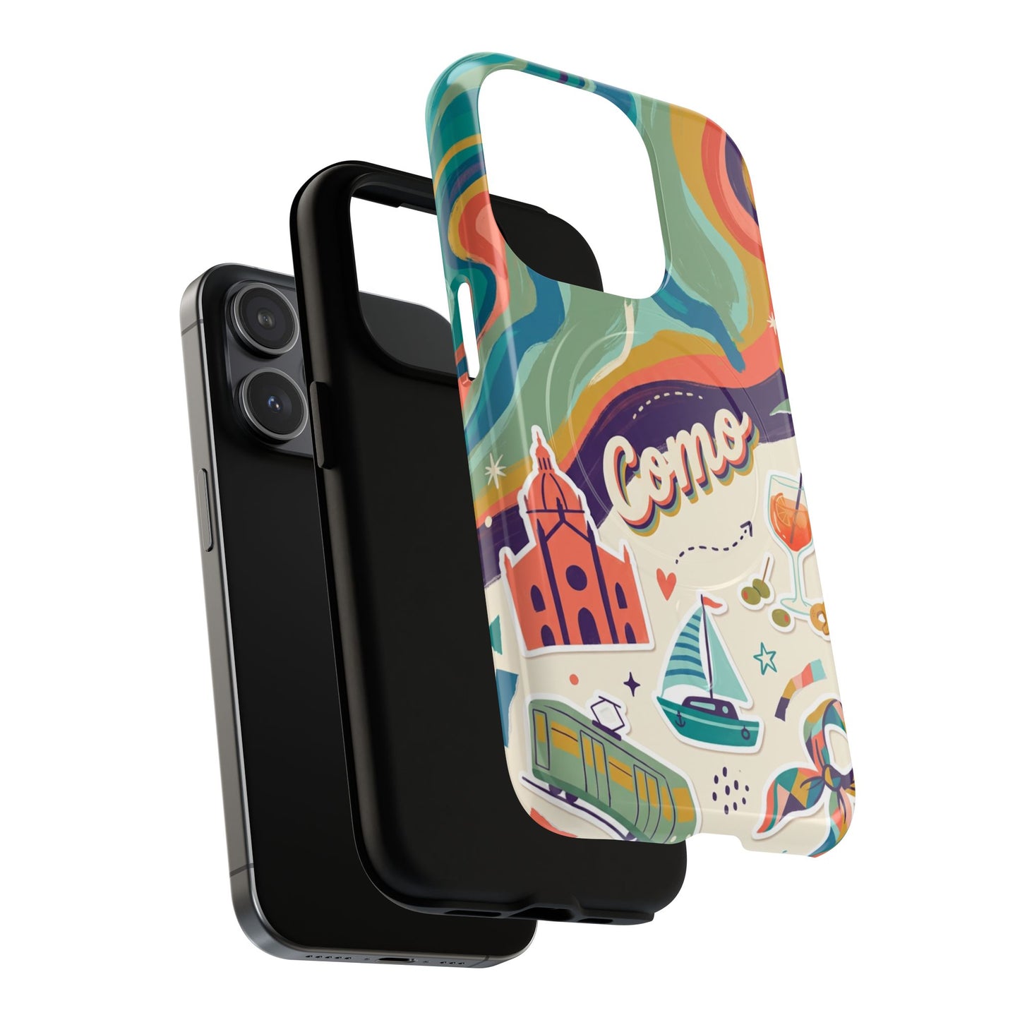 Tough Magnetic Case for iPhone - Como