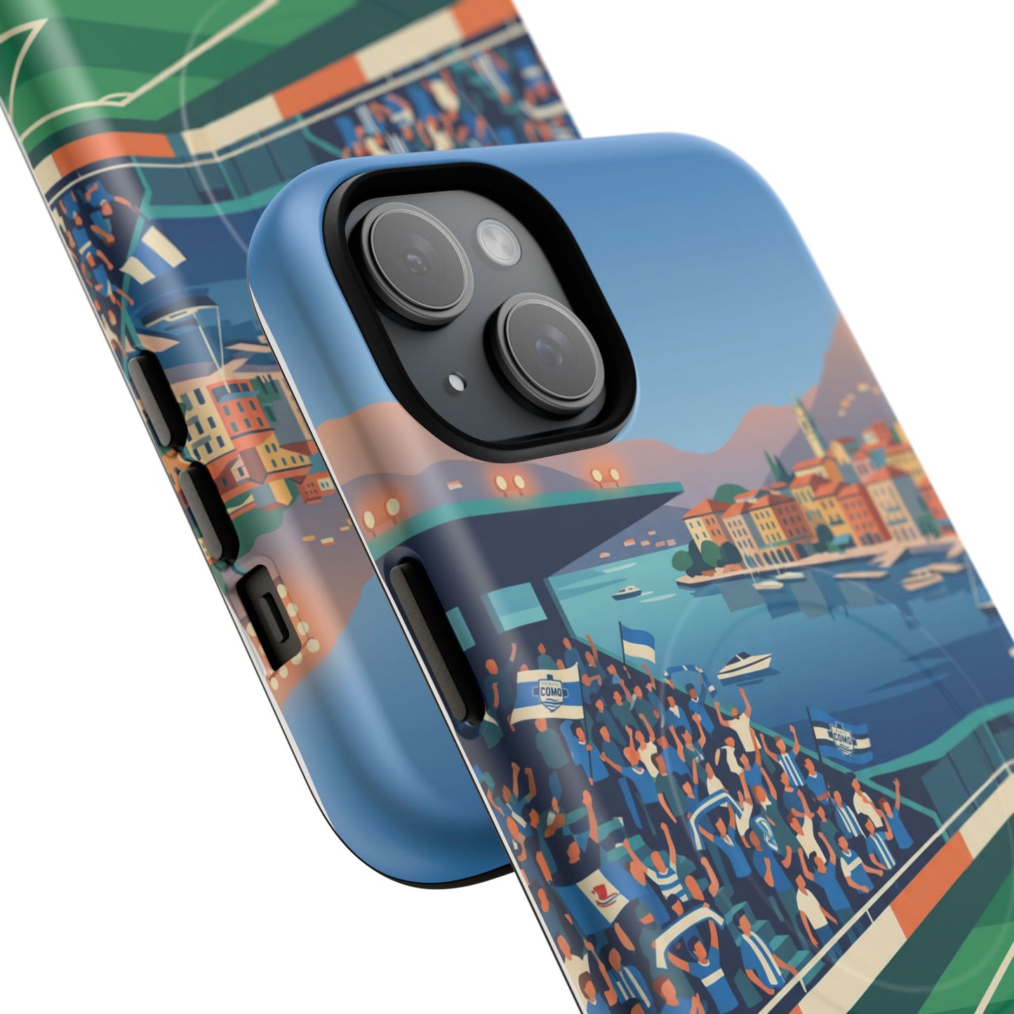 Tough Magnetic Case for iPhone - Como football