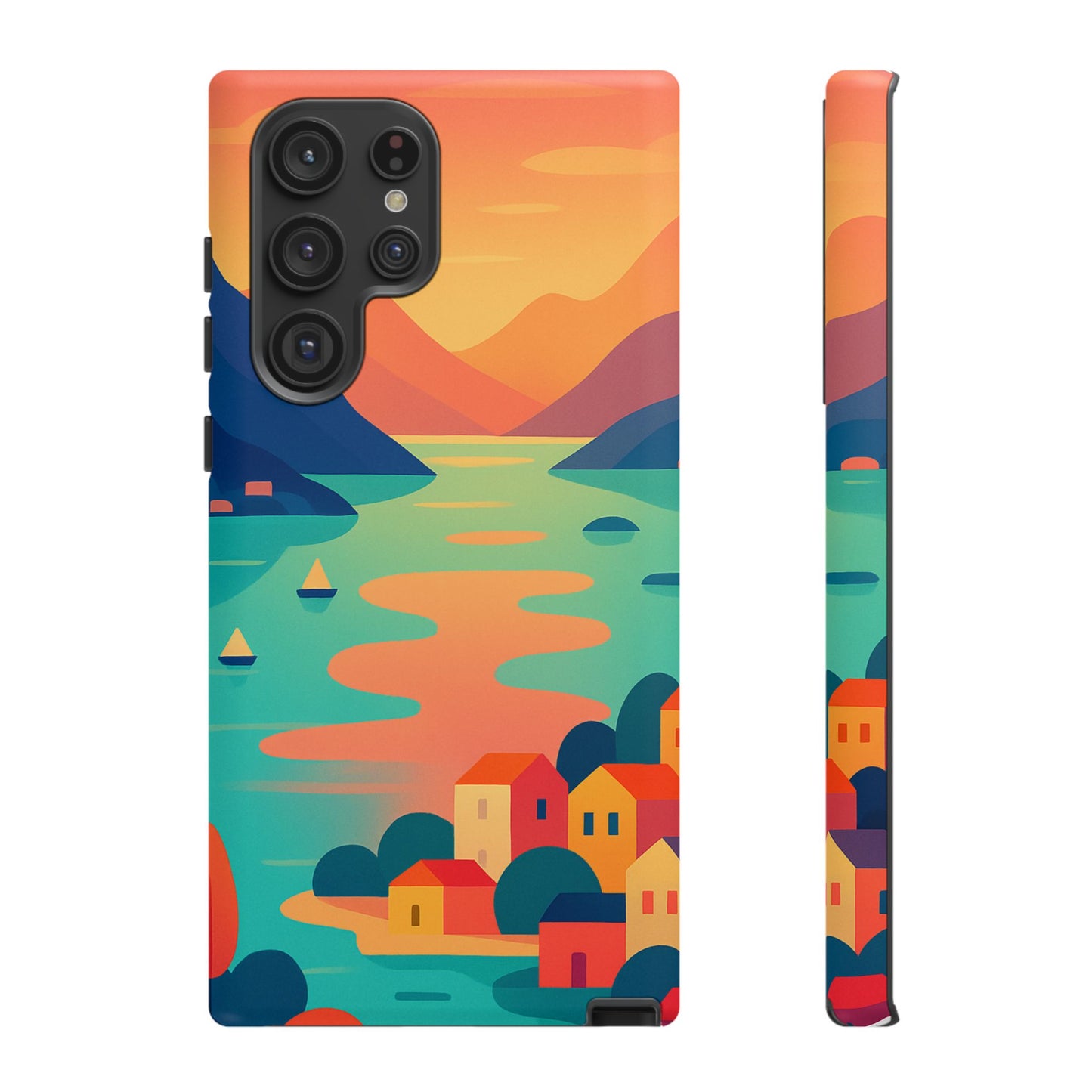 Tough Case Samsung Galaxy - Lake Como