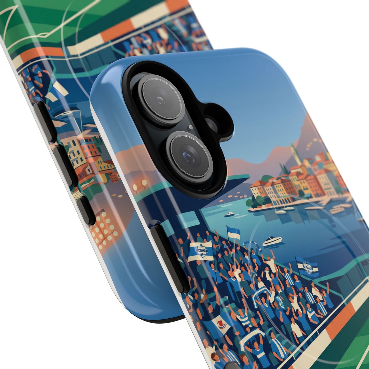 Tough Magnetic Case for iPhone - Como football