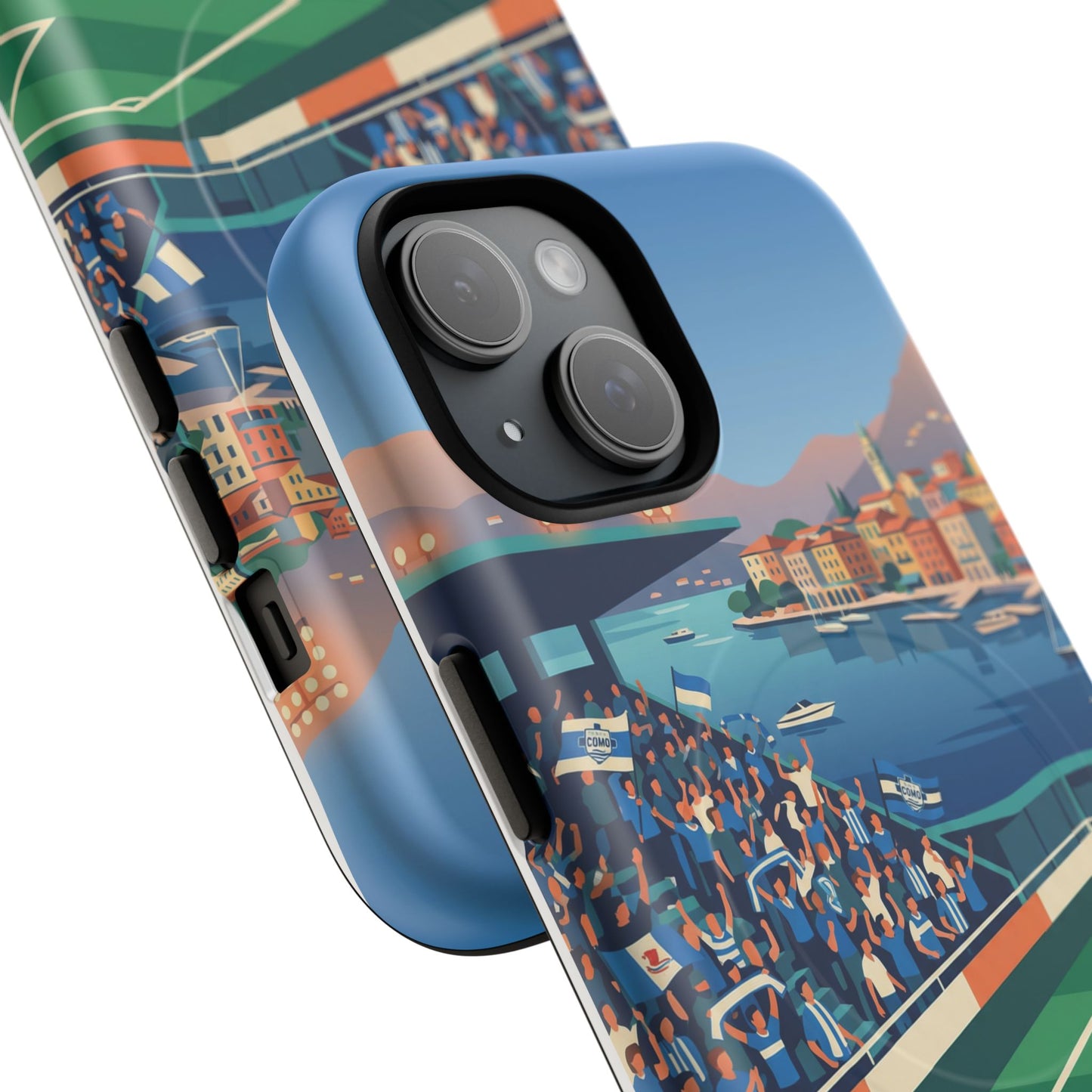 Tough Magnetic Case for iPhone - Como football