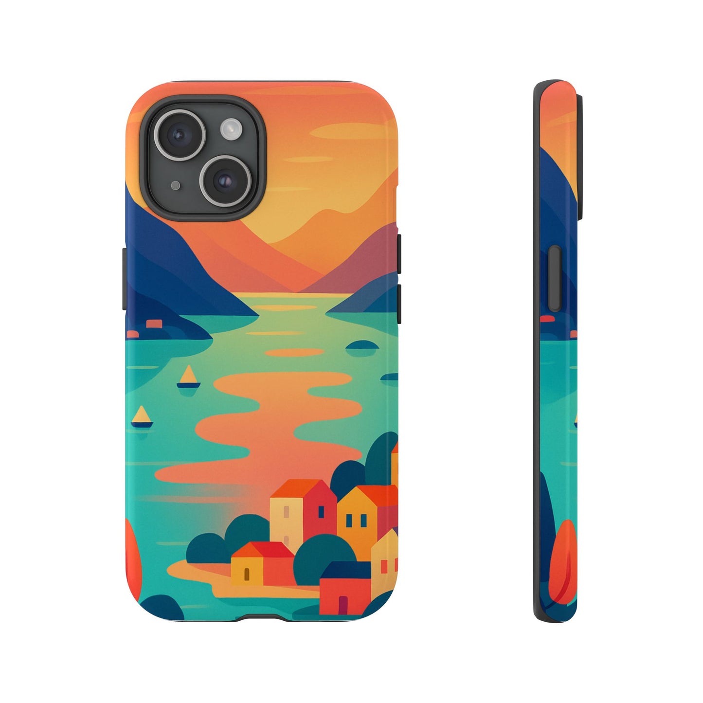 Tough Case iPhone - Lake Como