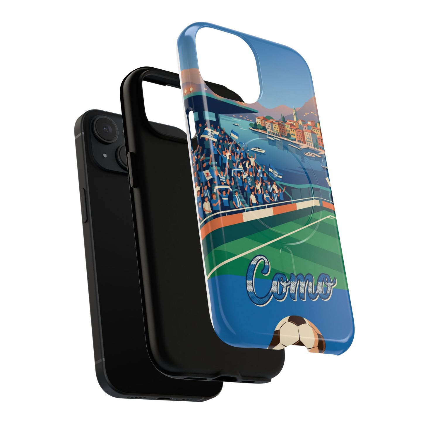 Tough Magnetic Case for iPhone - Como football