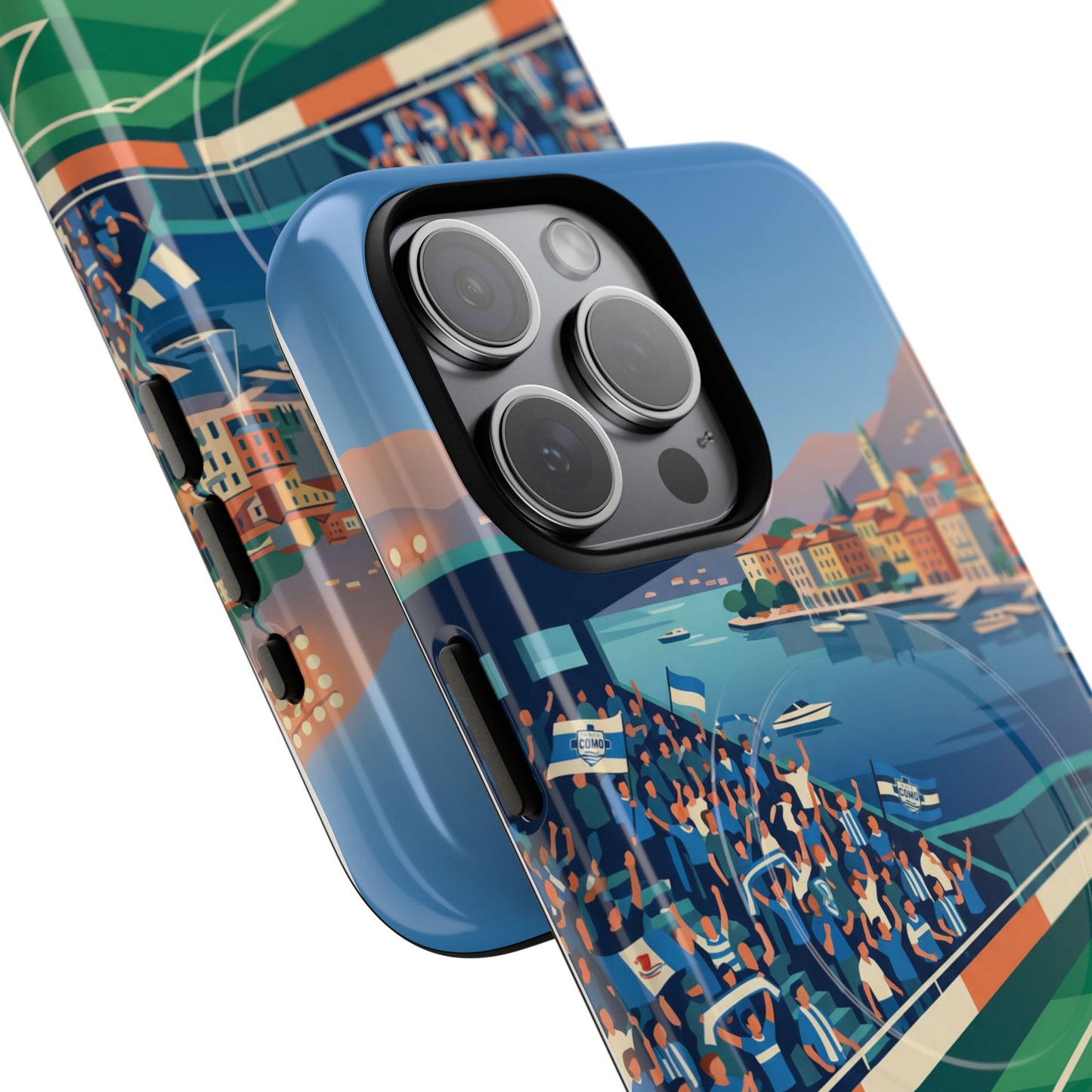 Tough Magnetic Case for iPhone - Como football