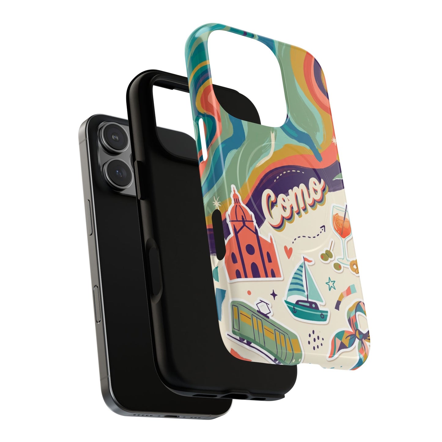 Tough Magnetic Case for iPhone - Como