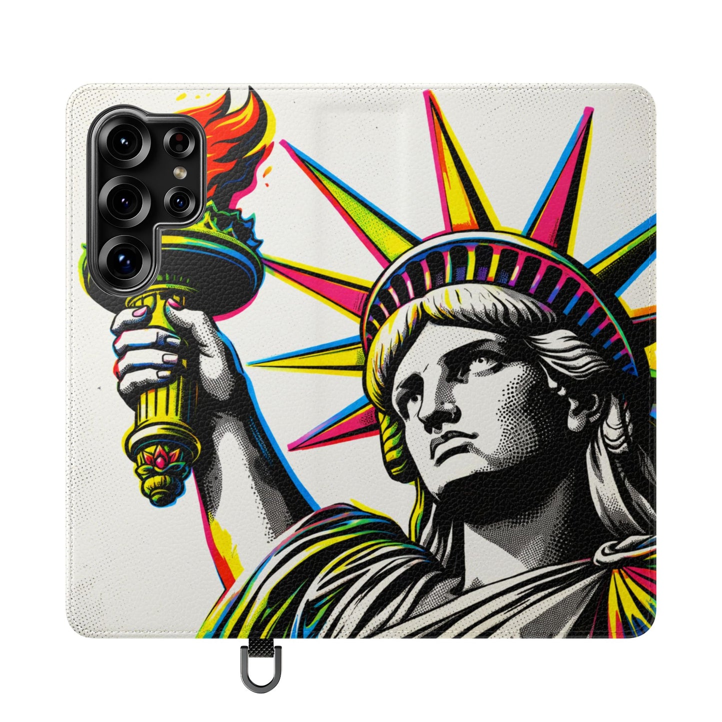 Flip Case - The Statue of Liberty, Pop Art