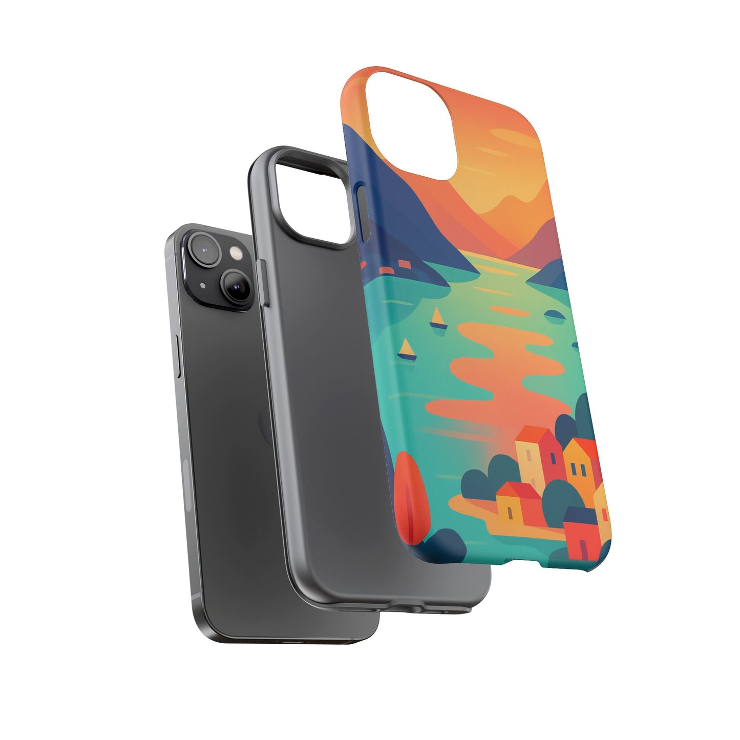 Tough Case iPhone - Lake Como