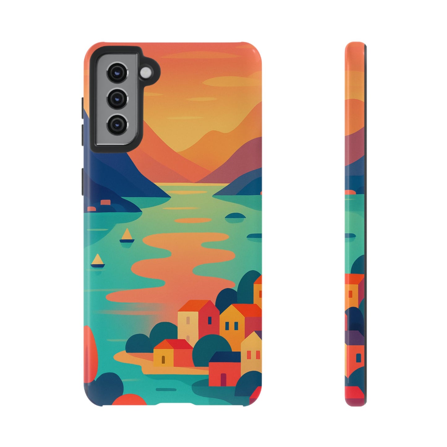 Tough Case Samsung Galaxy - Lake Como