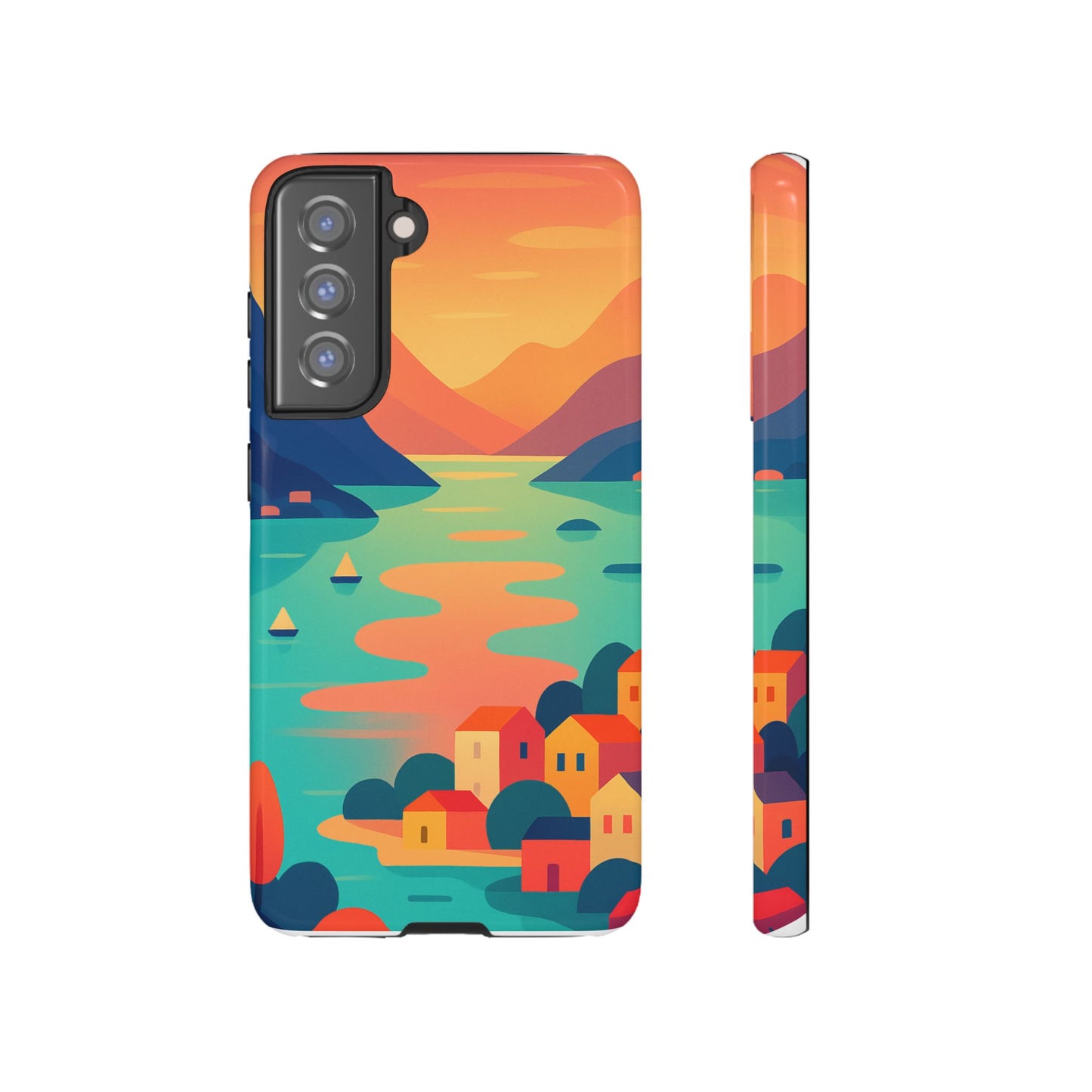 Tough Case Samsung Galaxy - Lake Como