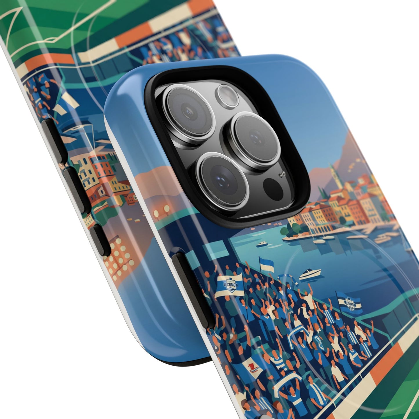 Tough Magnetic Case for iPhone - Como football