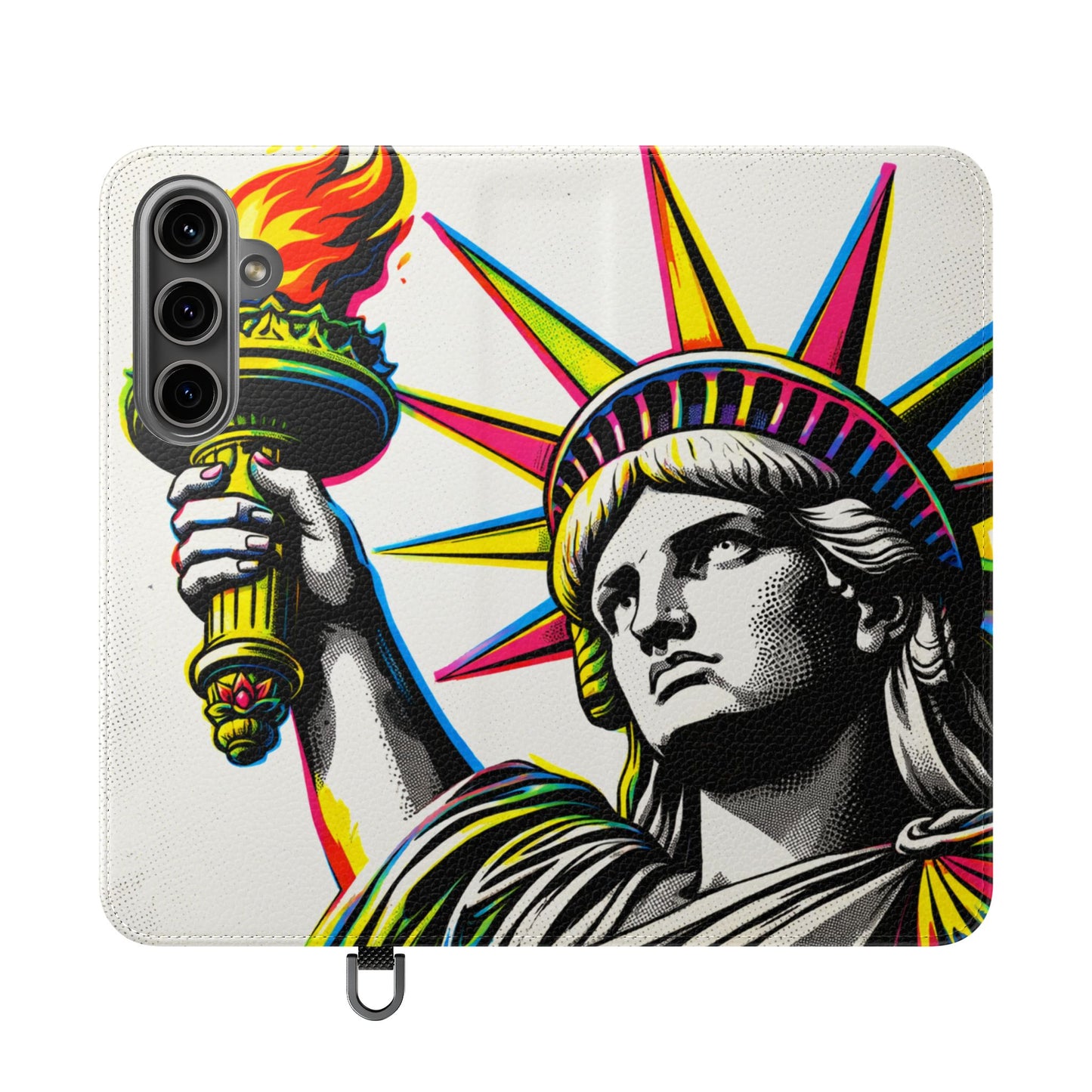 Flip Case - The Statue of Liberty, Pop Art