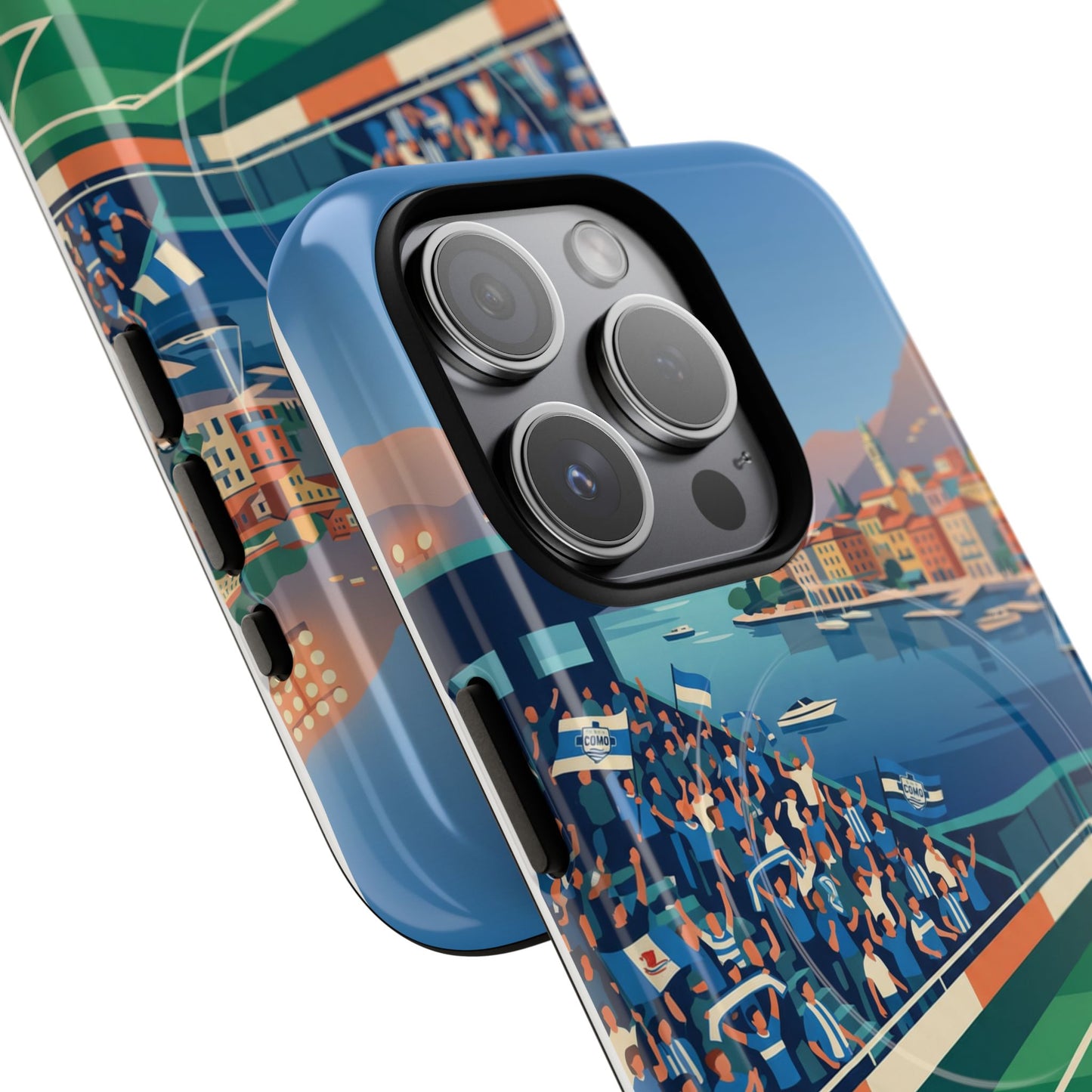 Tough Magnetic Case for iPhone - Como football