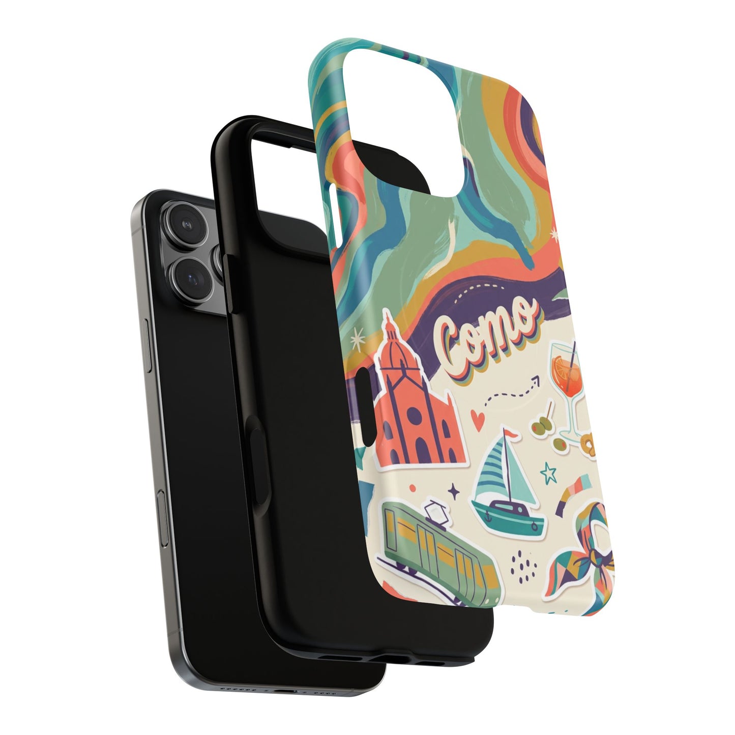 Tough Magnetic Case for iPhone - Como