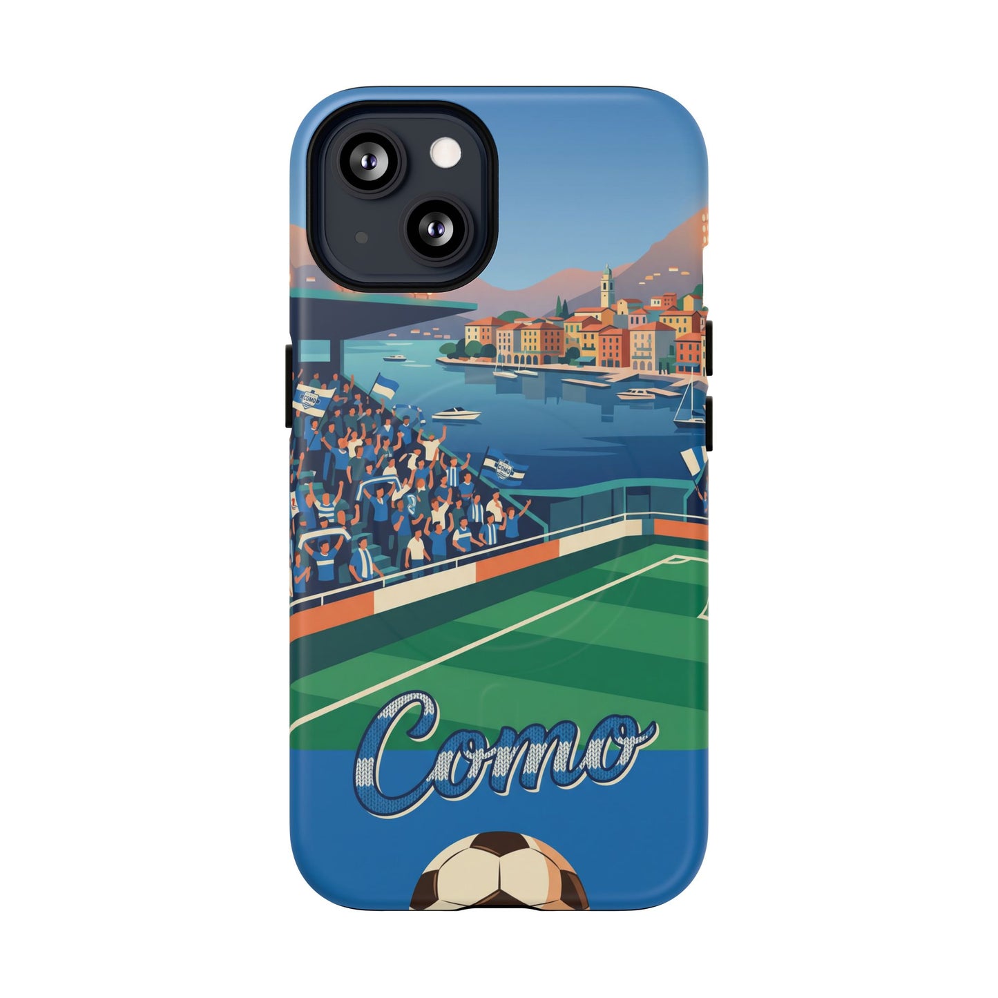 Tough Magnetic Case for iPhone - Como football